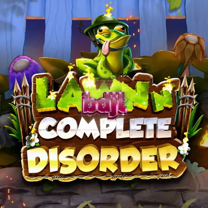 Lawn N’ Complete Disorder স্লট গেমের রঙিন ইন্টারফেস